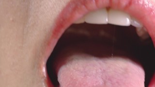 Close up blowjob, playing with my husbands hard cock head – Free HD MILF Porn