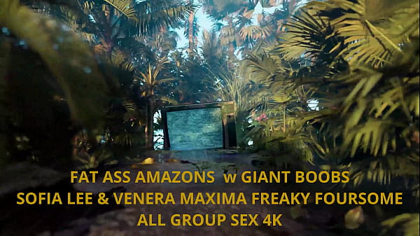 MASSIVE TITS MILF’S VENERA MAXIMA & SOFIA LEE MONSTER COCK FOURSOME – Free HD MILF Porn