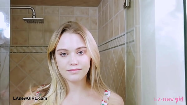 Sexy teen blonde took a shower – Free HD MILF Porn