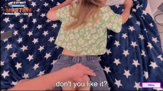 Stuck in My Pants! How Much Cum Did it Take For Her to Slip Out of The Trap? – Free HD MILF Porn