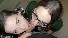 Deux meufs me devore ma bite en rentrant du travail – Free HD MILF Porn